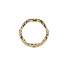Load image into Gallery viewer, Hermes Chaine dAncre Ring Au750 Yellow  Gold - 01447
