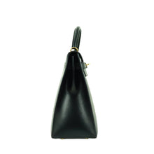 Load image into Gallery viewer, HERMES Kelly 32 Outside Sewing Square E Y2001 Box Black - 01376
