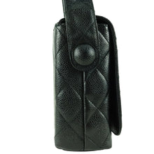Load image into Gallery viewer, Chanel Black Caviar Leather Vintage Shoulder Bag - 01373