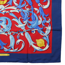 Load image into Gallery viewer, Hermes Carre 90 Le Mors A La Conetable Blue Scarf - 01240