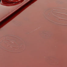 画像をギャラリービューアに読み込む, Cartier Happy Birthday Patent Leather Handbag Red - 01456
