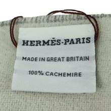 Load image into Gallery viewer, Hermes Cashmere Grey 36x180cm - 01451
