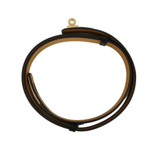 Load image into Gallery viewer, Hermes Kelly 18 Leather Belt Black Rosegold - 01448
