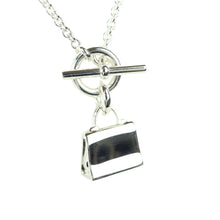 画像をギャラリービューアに読み込む, Hermes Amulettes Kelly Pendant 925 Silver Necklace - 01263
