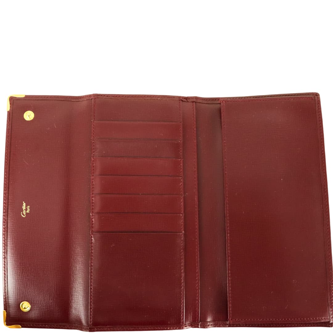カルティエ マストライン 三つ折り財布 - 01382 – Fingertips Vintage