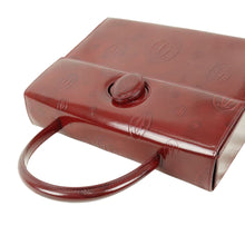 画像をギャラリービューアに読み込む, Cartier Happy Birthday Patent Leather Handbag Red - 01456
