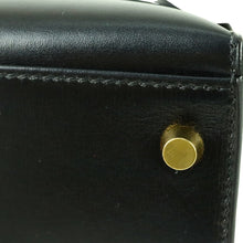 Load image into Gallery viewer, HERMES Kelly 32 Outside Sewing Square E Y2001 Box Black - 01376