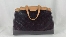 Load and play video in Gallery viewer, LOUIS VUITTON Amarante Monogram Vernis Brea MM Tote Bag - 01410
