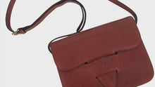 Load and play video in Gallery viewer, Loewe Leather Brown Shoulder Bag - 01458
