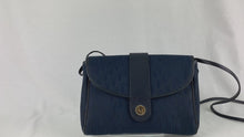 Load and play video in Gallery viewer, Christian Dior Navy Shoulder Bag - 01306
