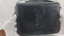 Load and play video in Gallery viewer, Yves Saint Laurent logo stitch shoulder bag - 01398
