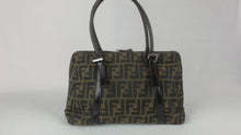 Load and play video in Gallery viewer, Fendi Zucca Buston Handle Bag - 01214
