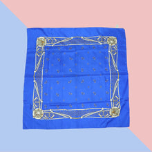 Load image into Gallery viewer, Gucci 90 Scarf Blue - 00089