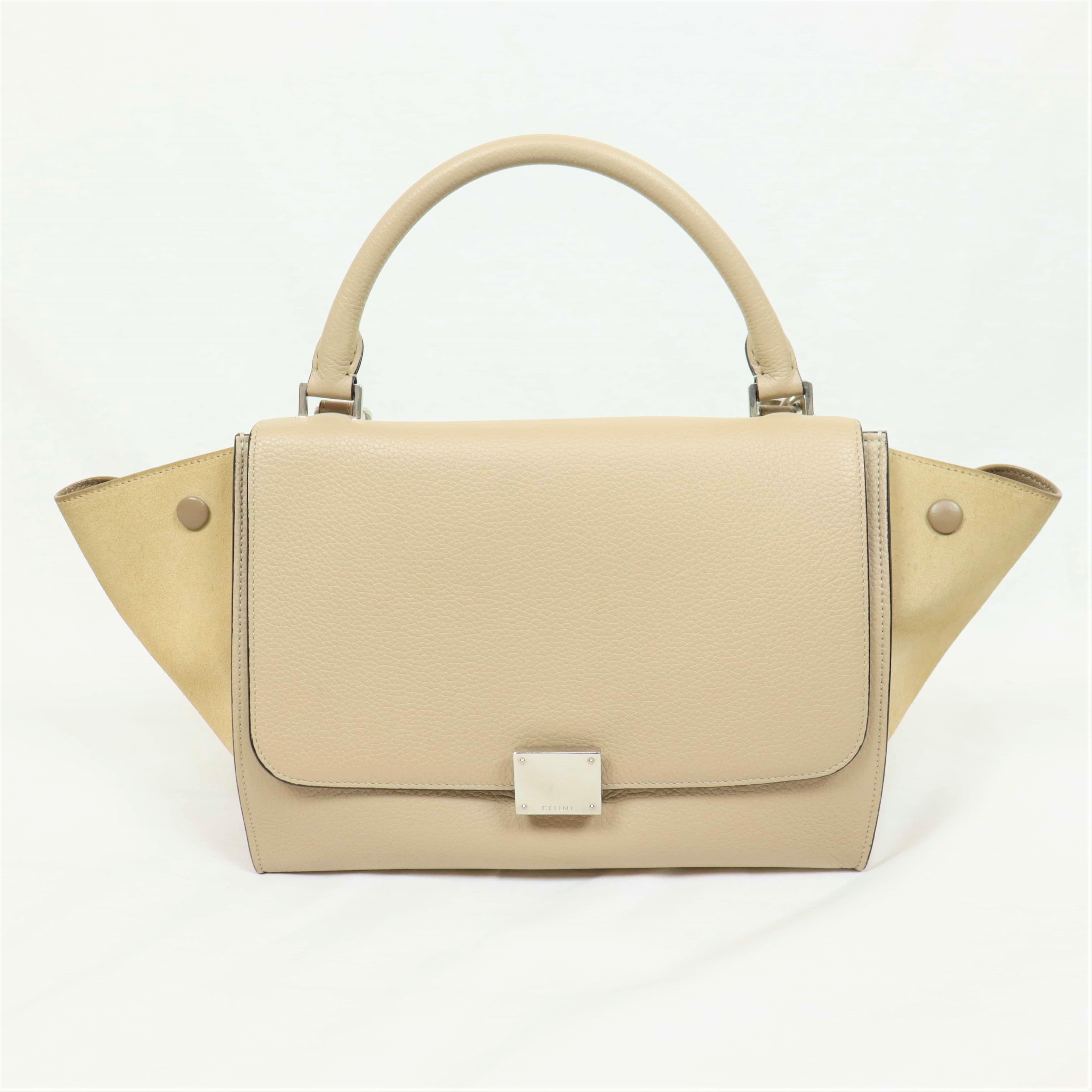 アウトレットセール★CELINE★稀少TRAPEZEキャメル・スモール Celine Small Trapeze Bag | Luxury pre-owned fashion from