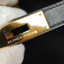 画像をギャラリービューアに読み込む, Hermes Kelly 32 Boxcalf Black - 00929 - Fingertips Vintage
