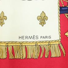 Load image into Gallery viewer, Hermes Vue du carrosse de la galère la réale carré Scarf - 01010