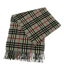 Load image into Gallery viewer, Burberry Check Cashmere Scarf - 01035