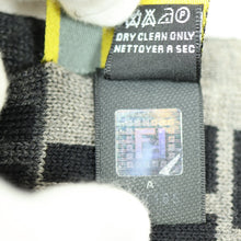 Load image into Gallery viewer, Fendi FF Gray Double Side Wool Scarf - 01043