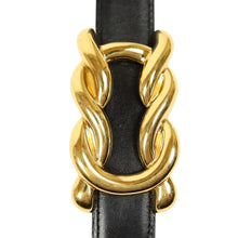 Load image into Gallery viewer, Hermes Vintage Gold Buckle Belt - 01048