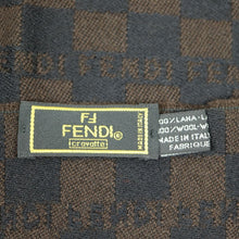 Load image into Gallery viewer, Fendi Check Pattern Wool Scarf - 01050
