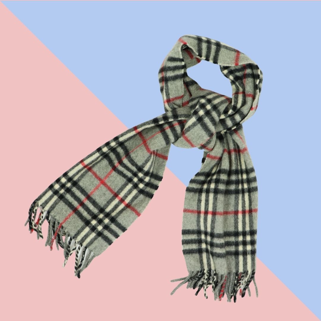 Classic Cashmere Scarf in Multicoloured - Burberry