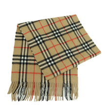 Load image into Gallery viewer, Burberry Check Cashmere Scarf - 01076　
