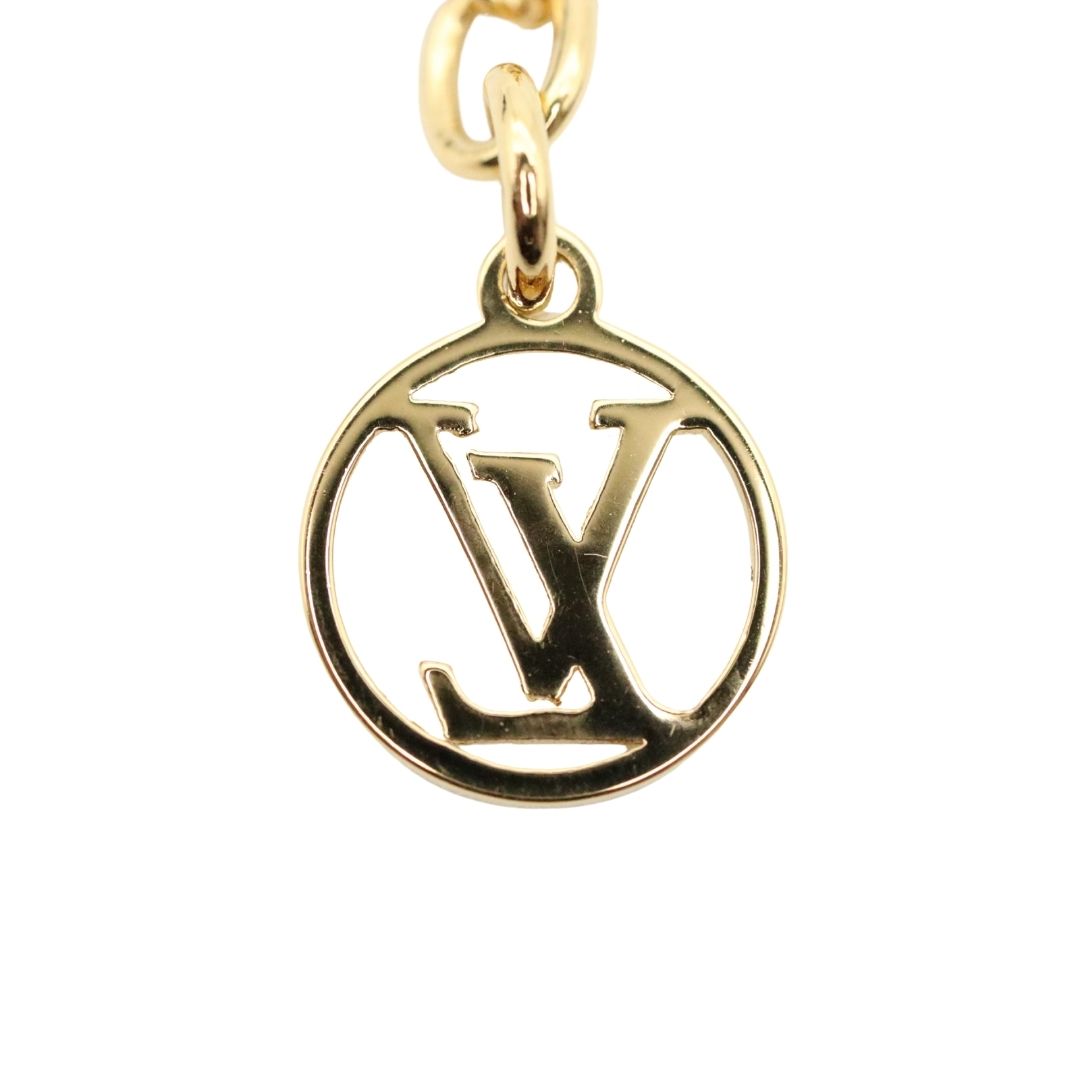LOUIS VUITTON Essential V necklace pendant M61083