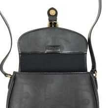 Load image into Gallery viewer, Christian Dior Black Monogram Vintage Shoulder Bag - 01039