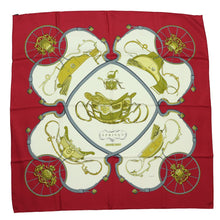 Load image into Gallery viewer, Hermes Carre 90 Spring Red Scarf - 01255