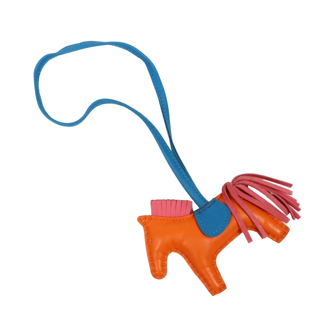 エルメス ロデオPM オレンジポピー/ブルーザンジバル/ローズアザレ  