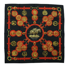 Load image into Gallery viewer, Hermes Carre 90 Cuiveeries Black Scarf - 01272