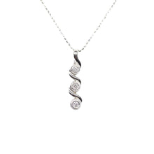 Load image into Gallery viewer, K18WG Diamond 2.5g D0.1ct Necklace - 01167