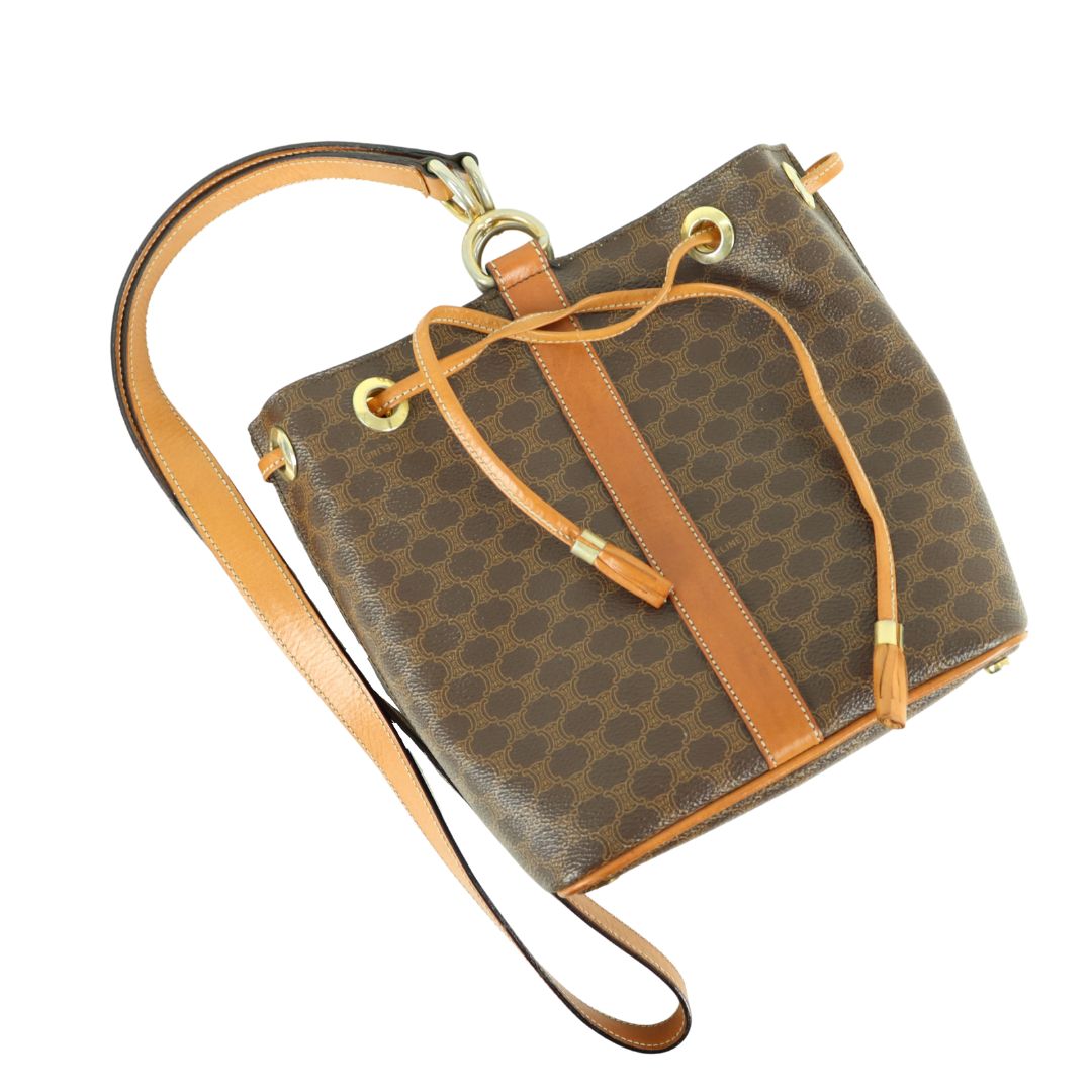 セリーヌ マカダム バケット ショルダーバッグ - 01310 – Fingertips