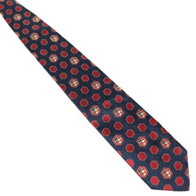 Load image into Gallery viewer, Burberry Navy Blue Silk Tie - 01150