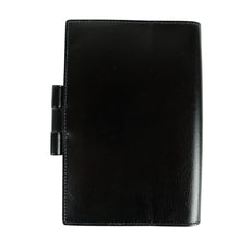 Load image into Gallery viewer, Hermes Agenda GM Black Notebook Cover - 01291
