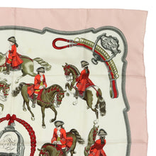 Load image into Gallery viewer, Hermes Carre Reprise Pink Scarf - 01174
