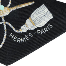 Load image into Gallery viewer, Hermes Les Cles a Pois Black Twilly - 01258