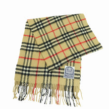 Load image into Gallery viewer, Burberry Check Cashmere Scarf - 00911
