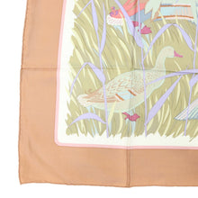 Load image into Gallery viewer, Hermes Carre 90 Cols Verts Pink Scarf - 01253