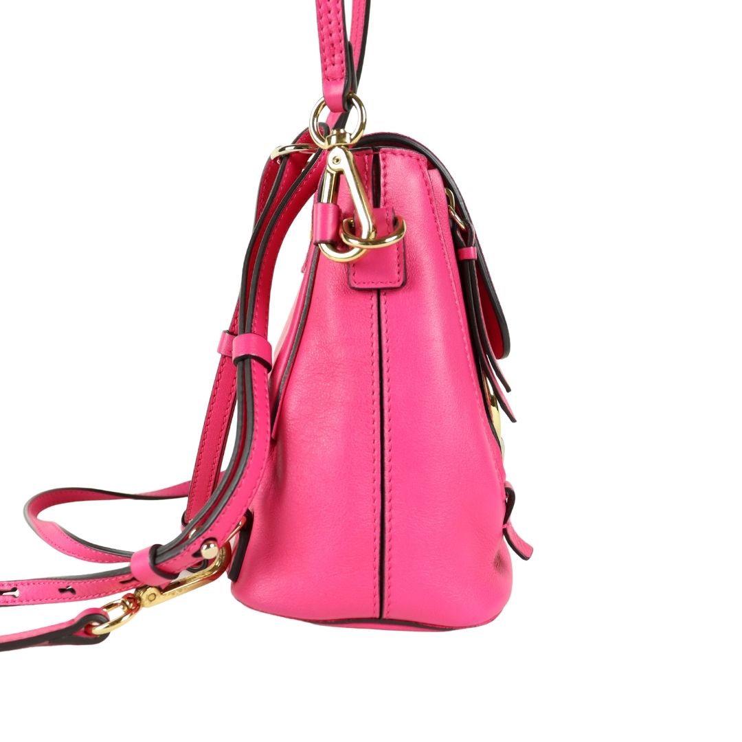 chloe mini backpack pink Chloe Mini Faye Backpack