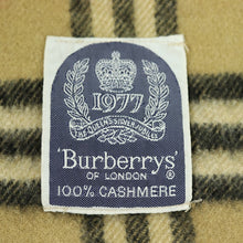 Load image into Gallery viewer, Burberry Check Cashmere Scarf - 00911
