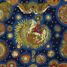 Load image into Gallery viewer, Hermes Carre 90 Le Roy Soleil Navy Scarf - 01266
