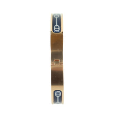 Load image into Gallery viewer, Hermes Mini Clic Chaine D Ancre Farandole Navy Bracelet - 01257
