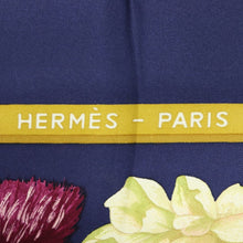 Load image into Gallery viewer, Hermes Carre 90 Regina Navy Scarf - 01277