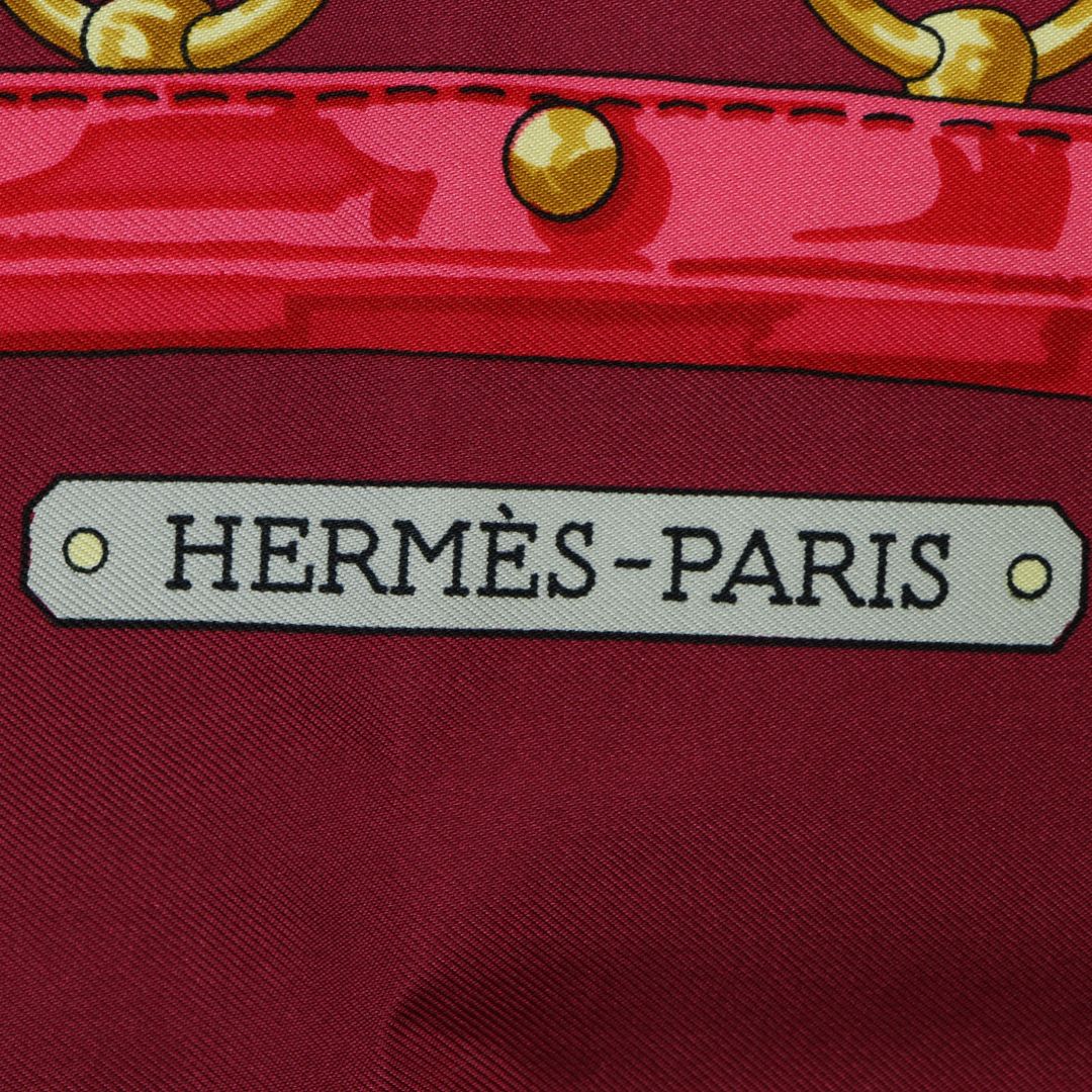 エルメス カレ90 オーシャン ボルドー スカーフ - 01239 – Fingertips