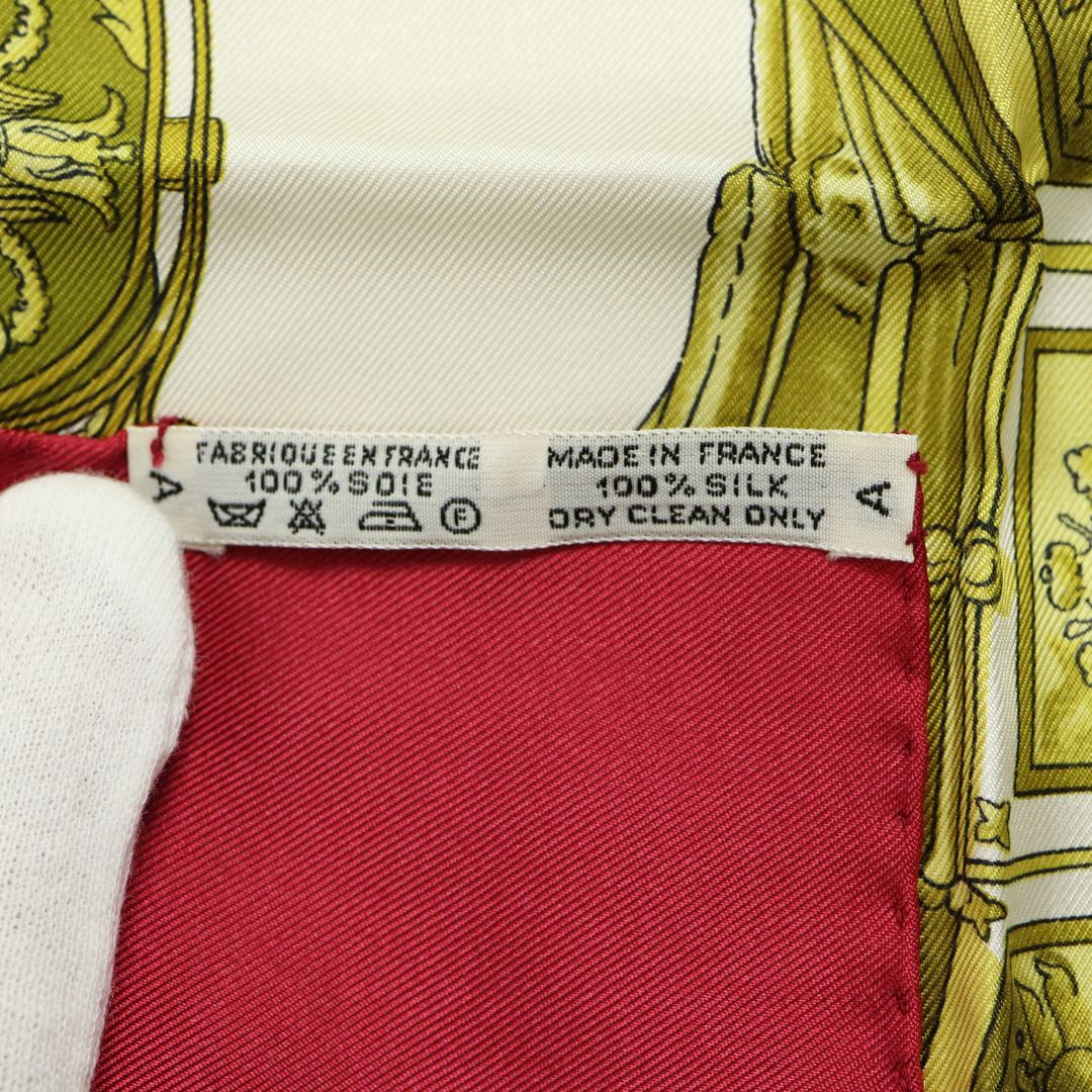 エルメス カレ90 スプリング レッド スカーフ - 01255 – Fingertips