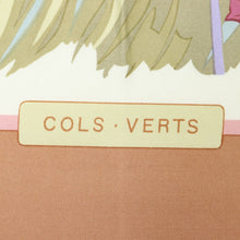 Load image into Gallery viewer, Hermes Carre 90 Cols Verts Pink Scarf - 01253
