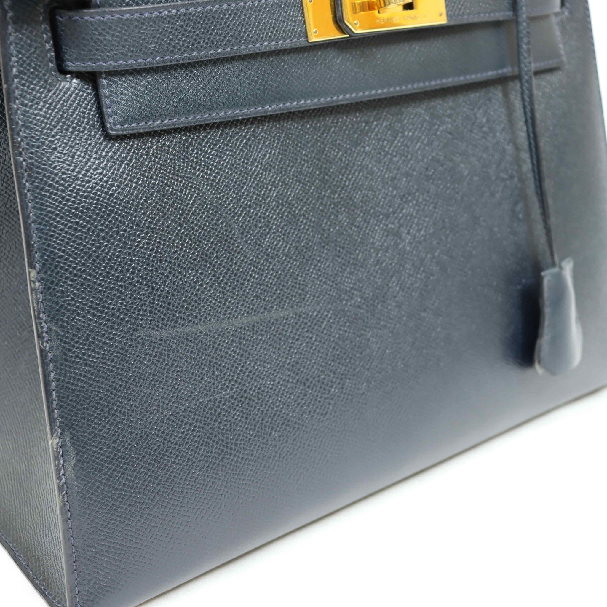 Hermes Kelly 28 Navy  Luxury pre-owned fashion from Japan