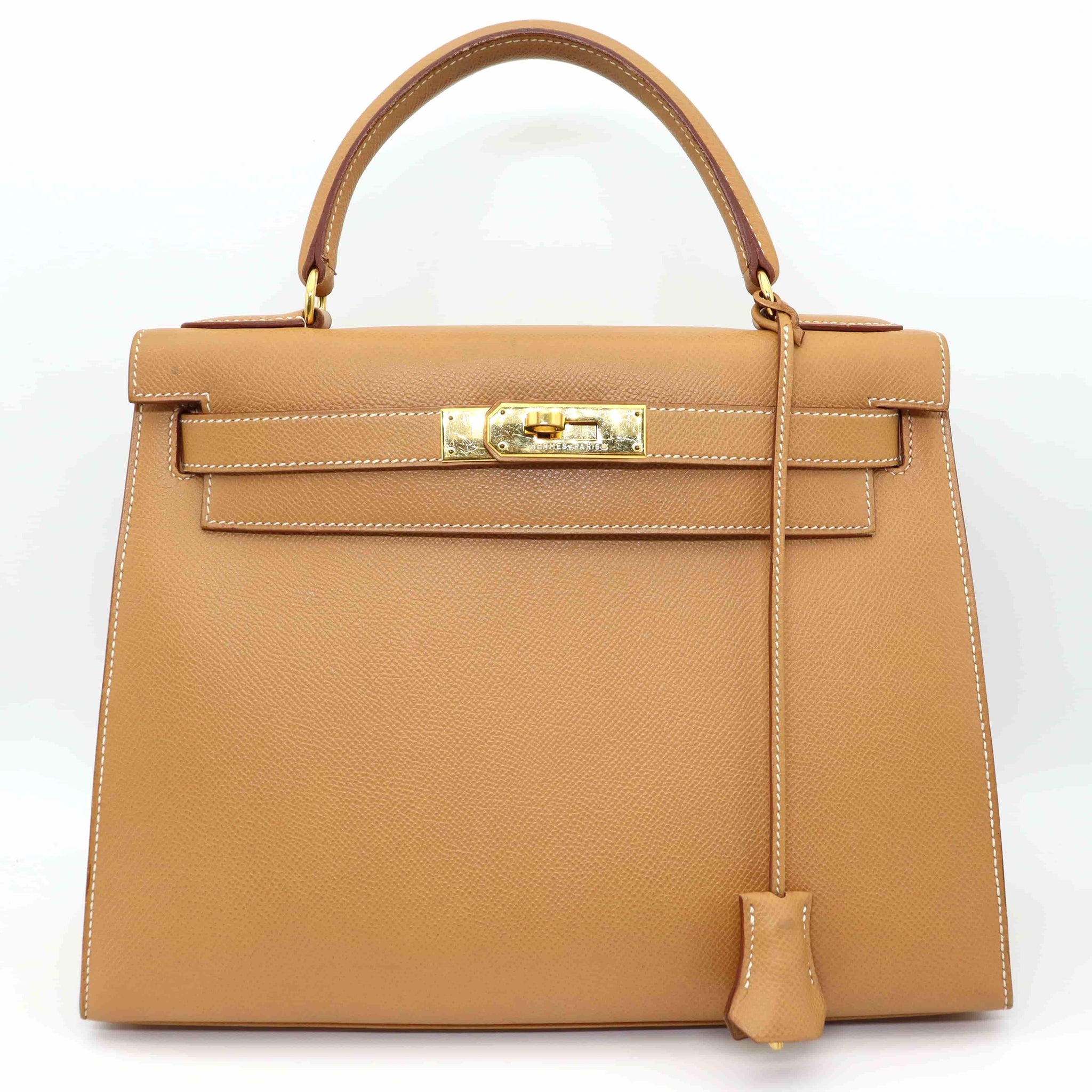 Hermes Kelly 28 Gold  Luxury pre-owned fashion from Japan